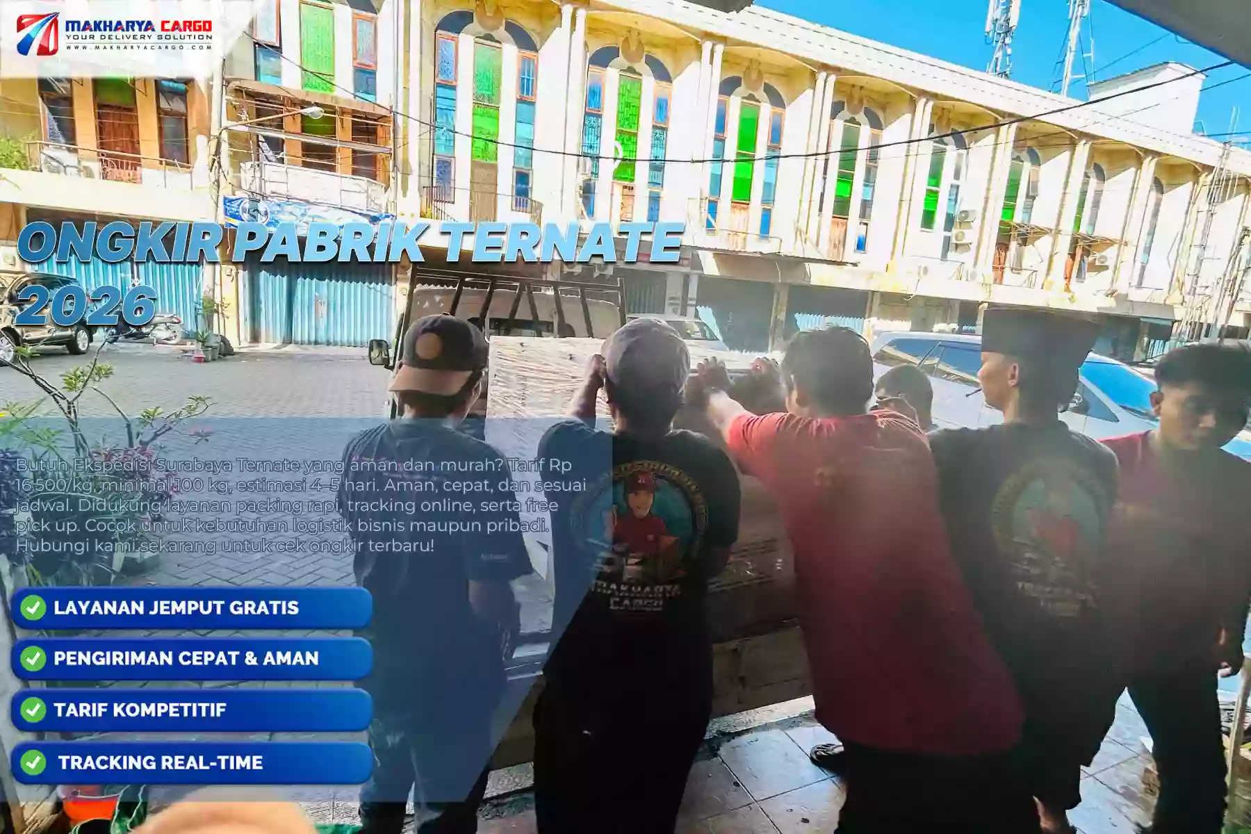 Ongkir Pabrik Ternate