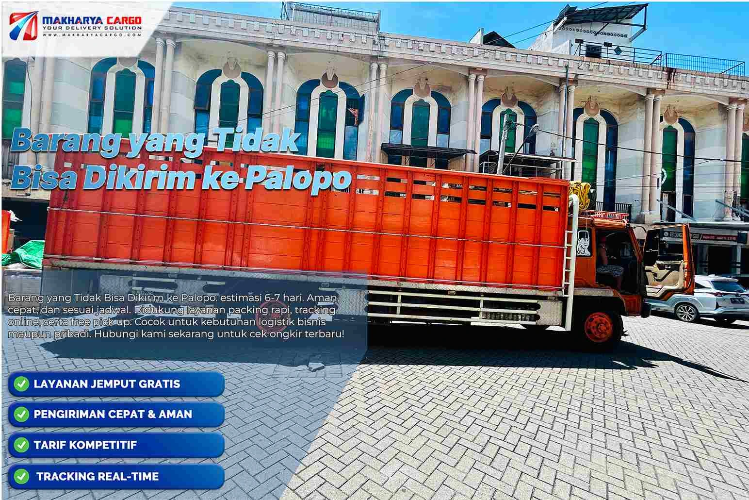 Barang yang Tidak Bisa Dikirim ke Palopo