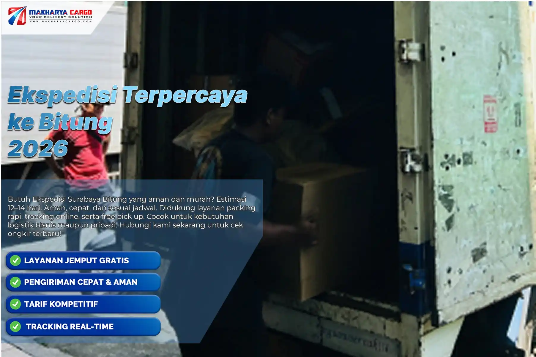 ongkir ekspedisi ke Bitung