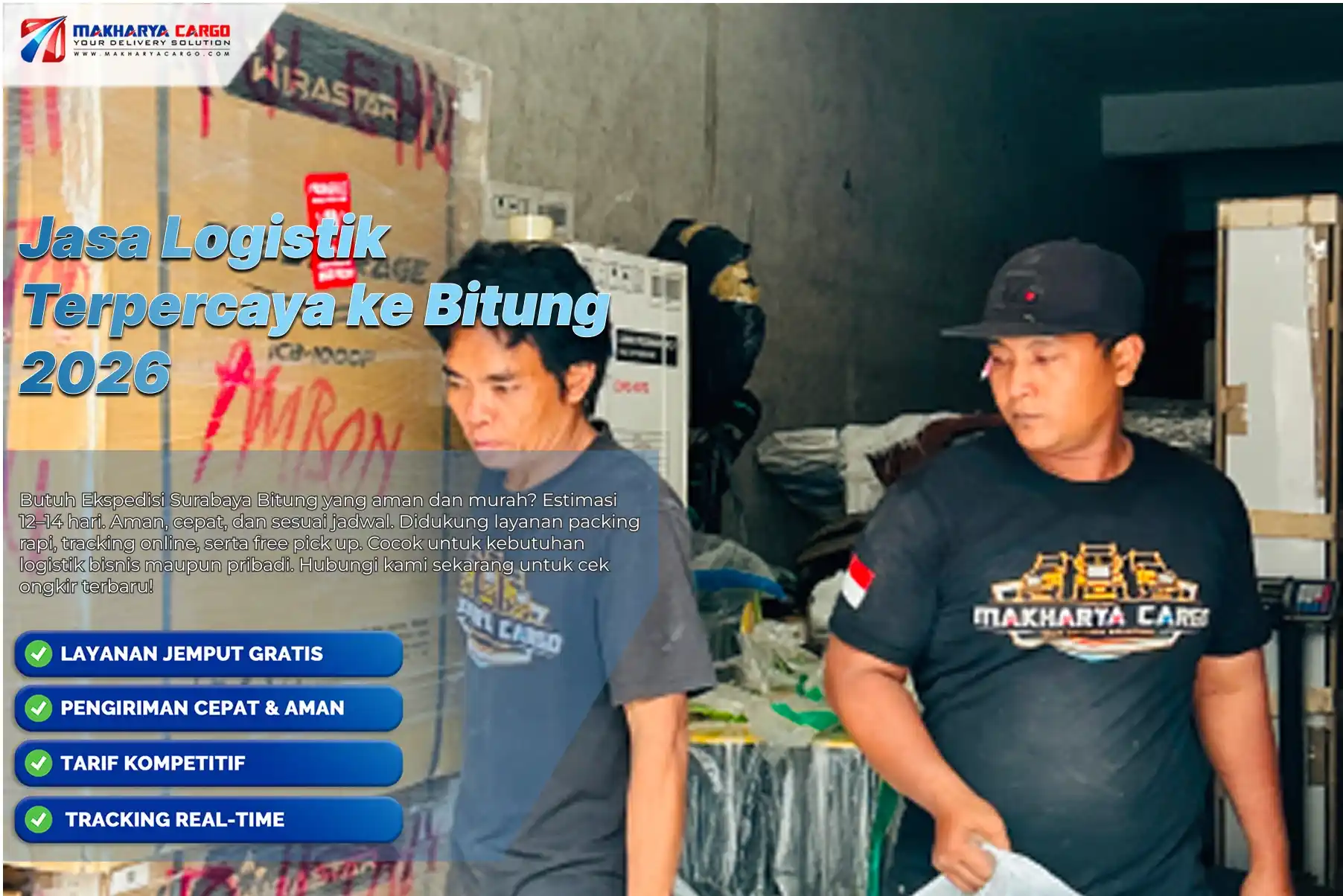 Jasa Logistik Terpercaya ke Bitung