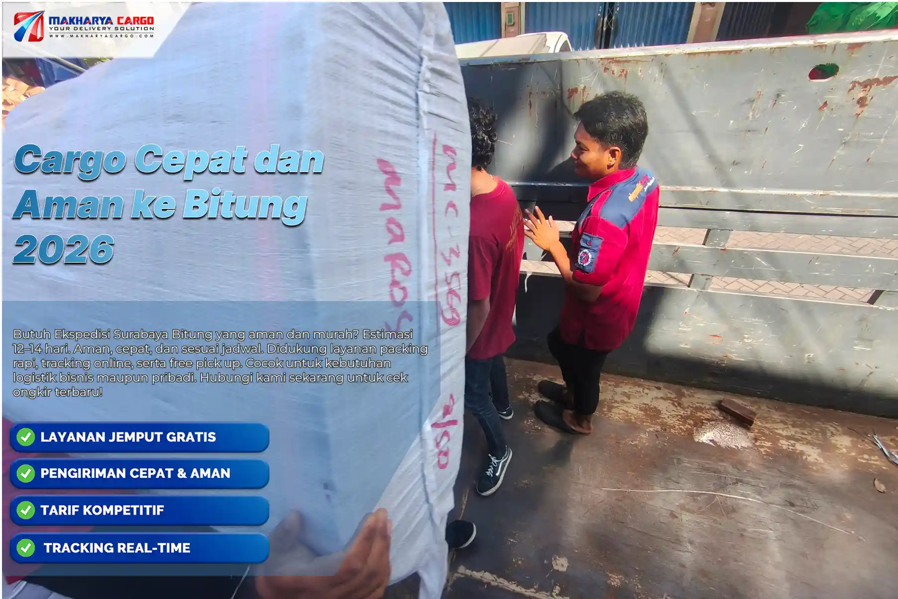 Cargo Cepat dan Aman ke Bitung