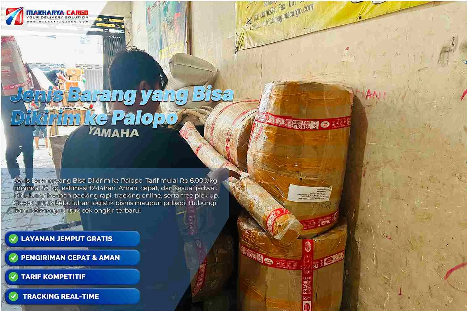 Jenis Barang yang Bisa Dikirim ke Palopo
