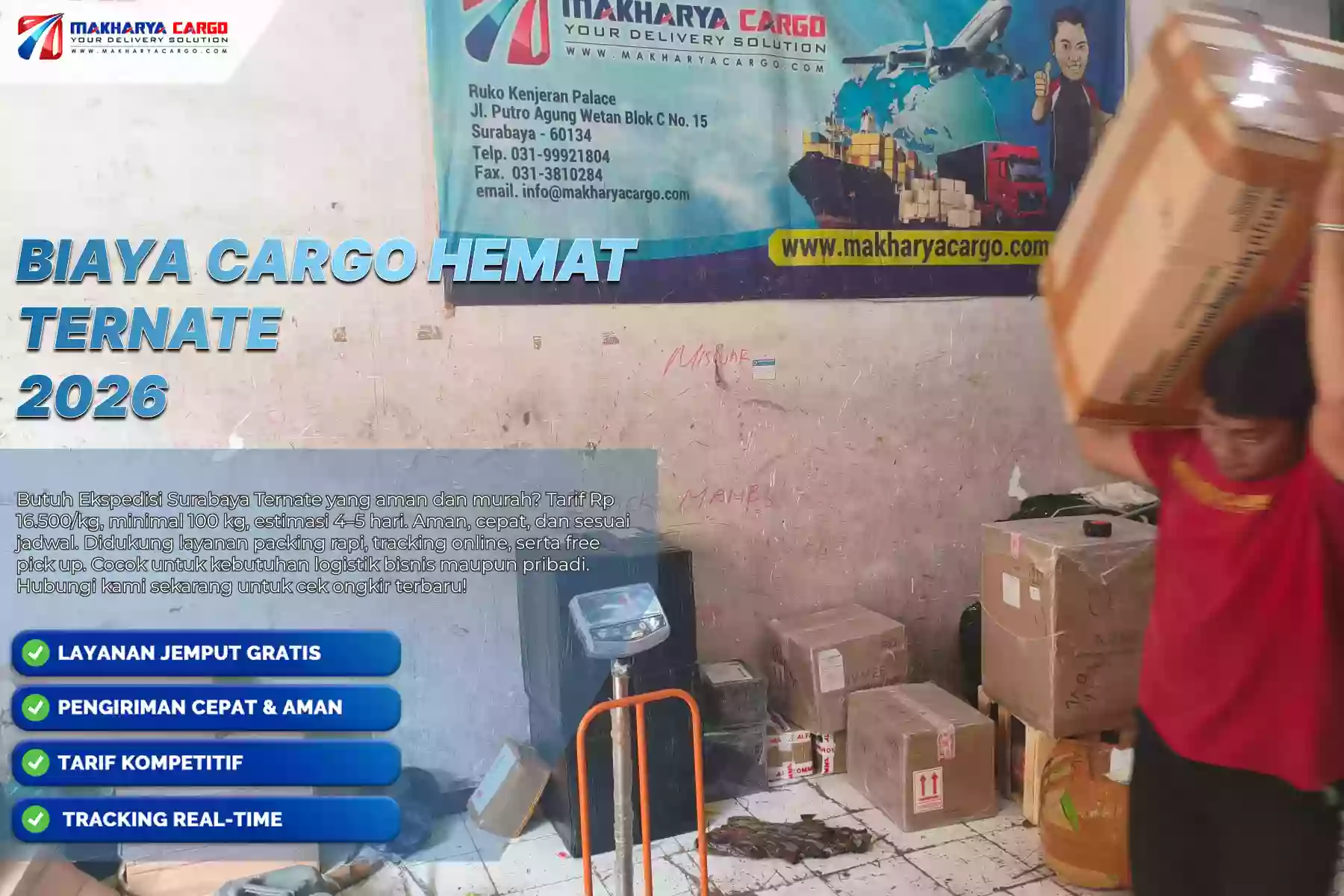 Biaya Cargo Hemat Ternate