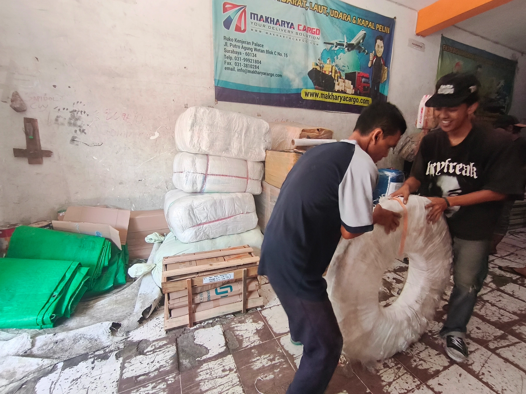 cargo door to door merauke dengan layanan pengiriman langsung