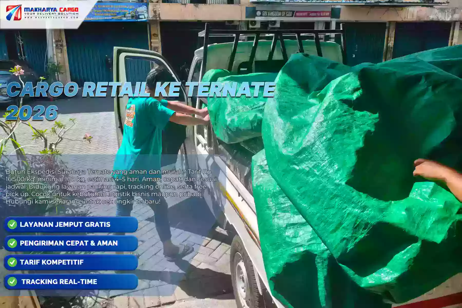 Cargo Retail ke Ternate