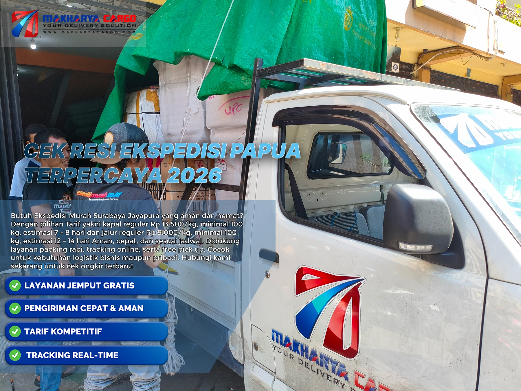 cek resi ekspedisi papua secara real-time untuk monitoring cargo Surabaya Jayapura