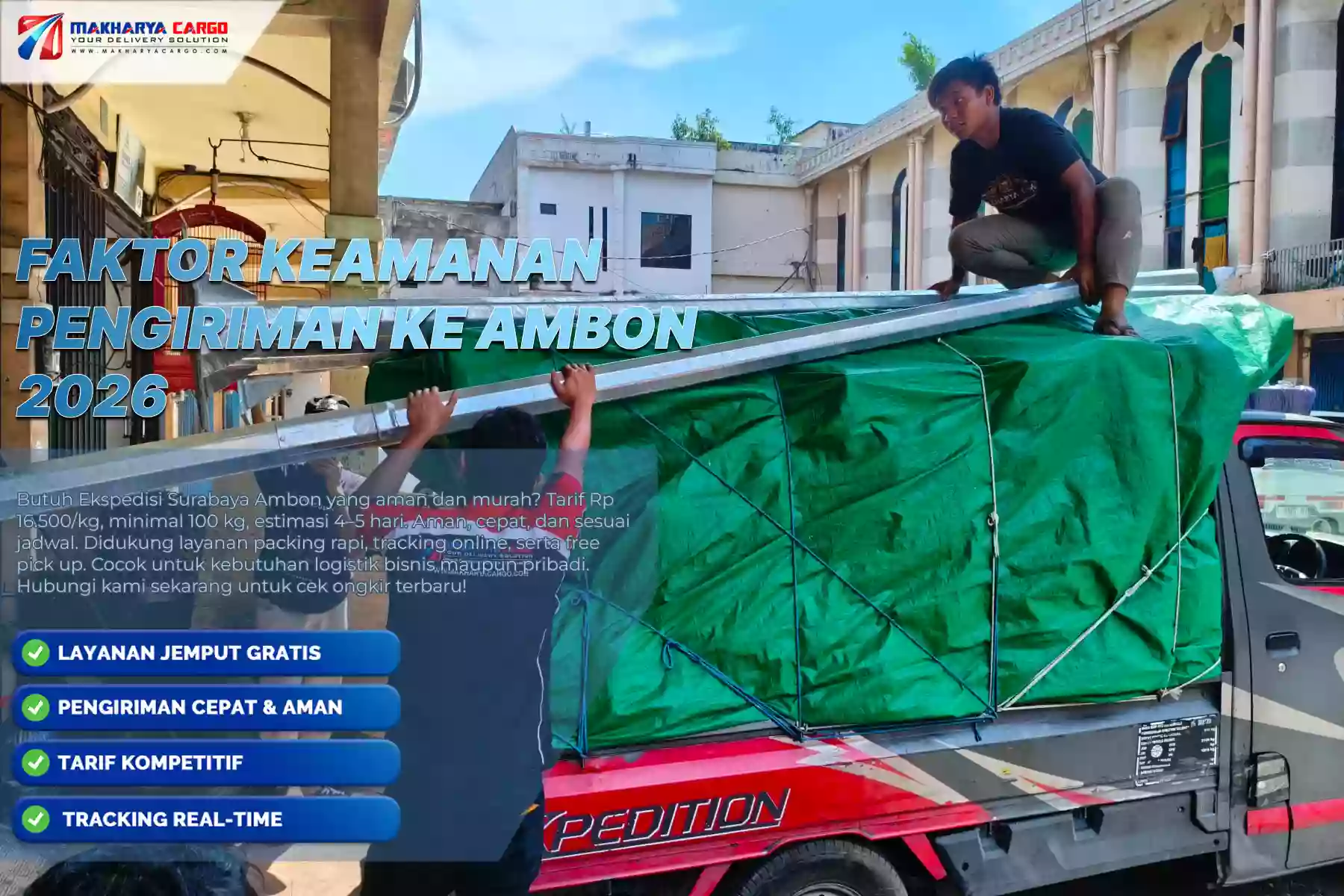 Faktor Keamanan Pengiriman ke Ambon