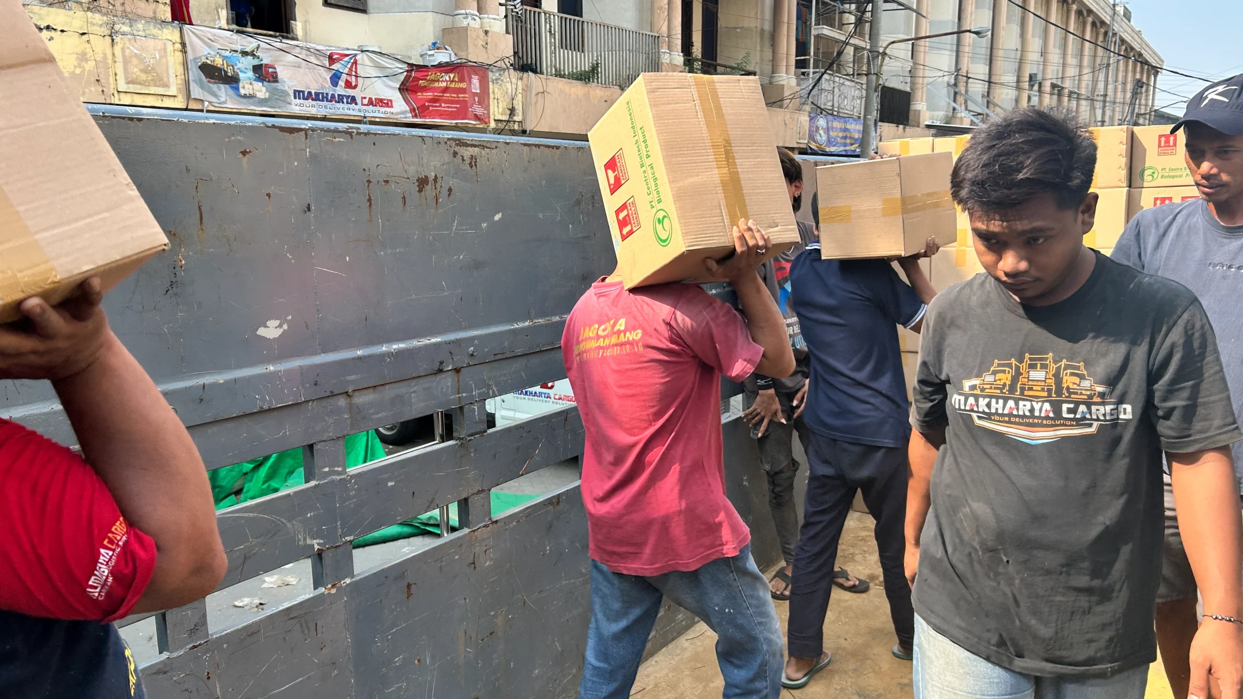 jasa cargo door to door dengan sistem pickup dan layanan antar Timika