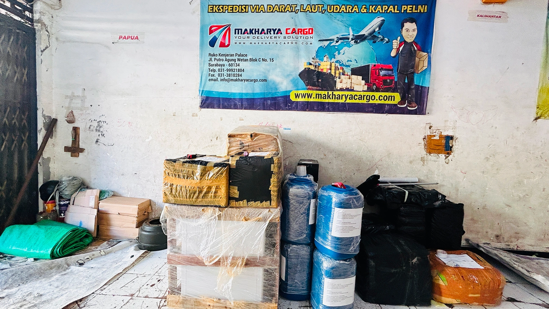 jasa kirim barang dengan pengiriman aman ke merauke