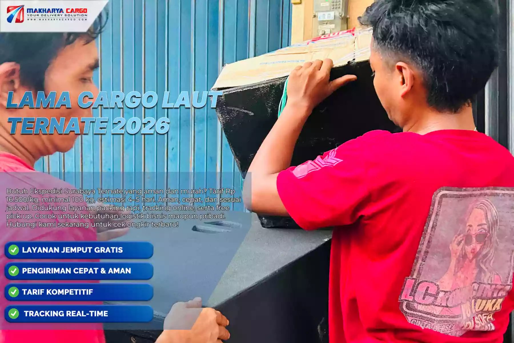 Lama cargo laut Ternate