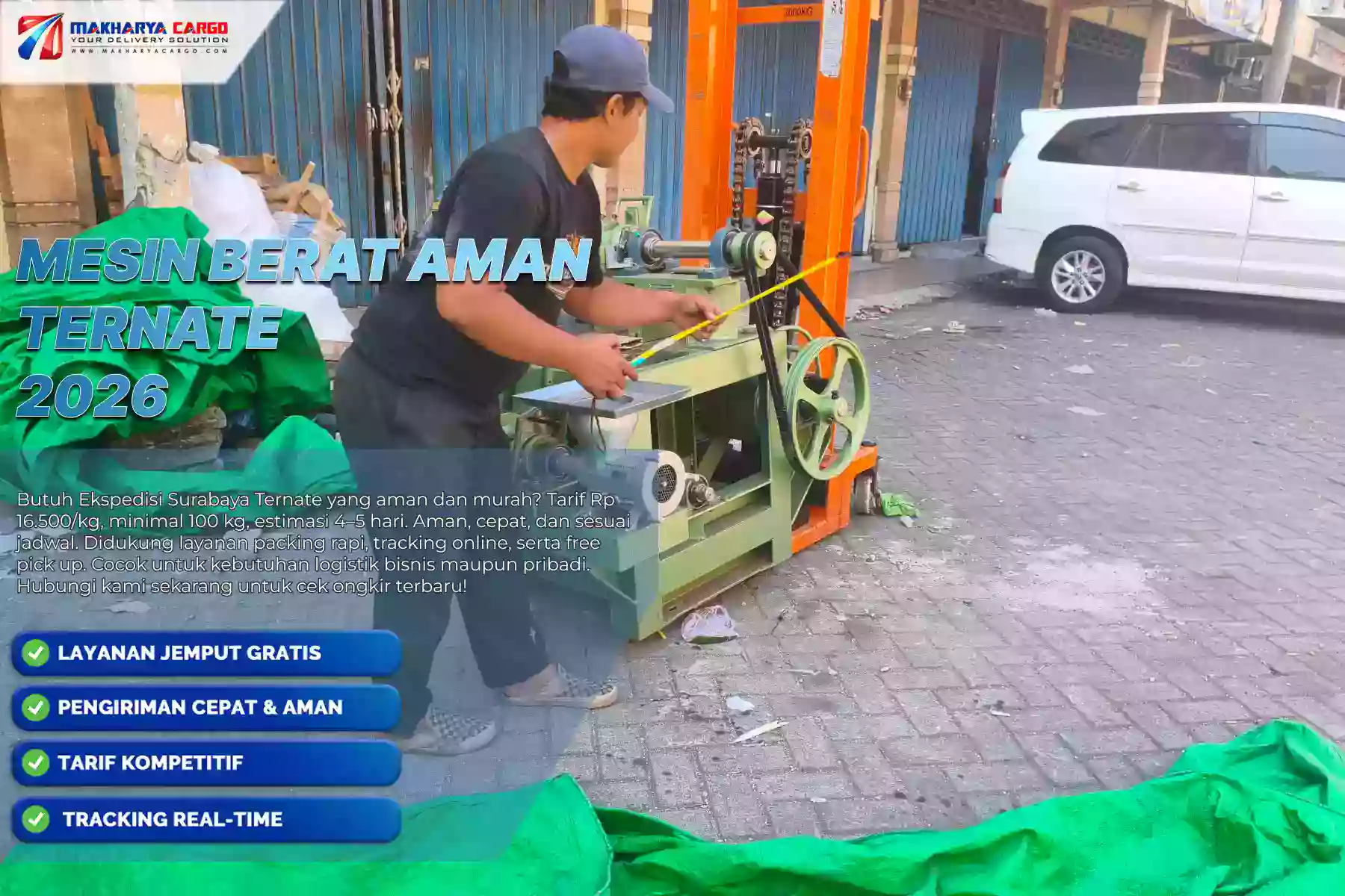 Mesin Berat Aman Ternate