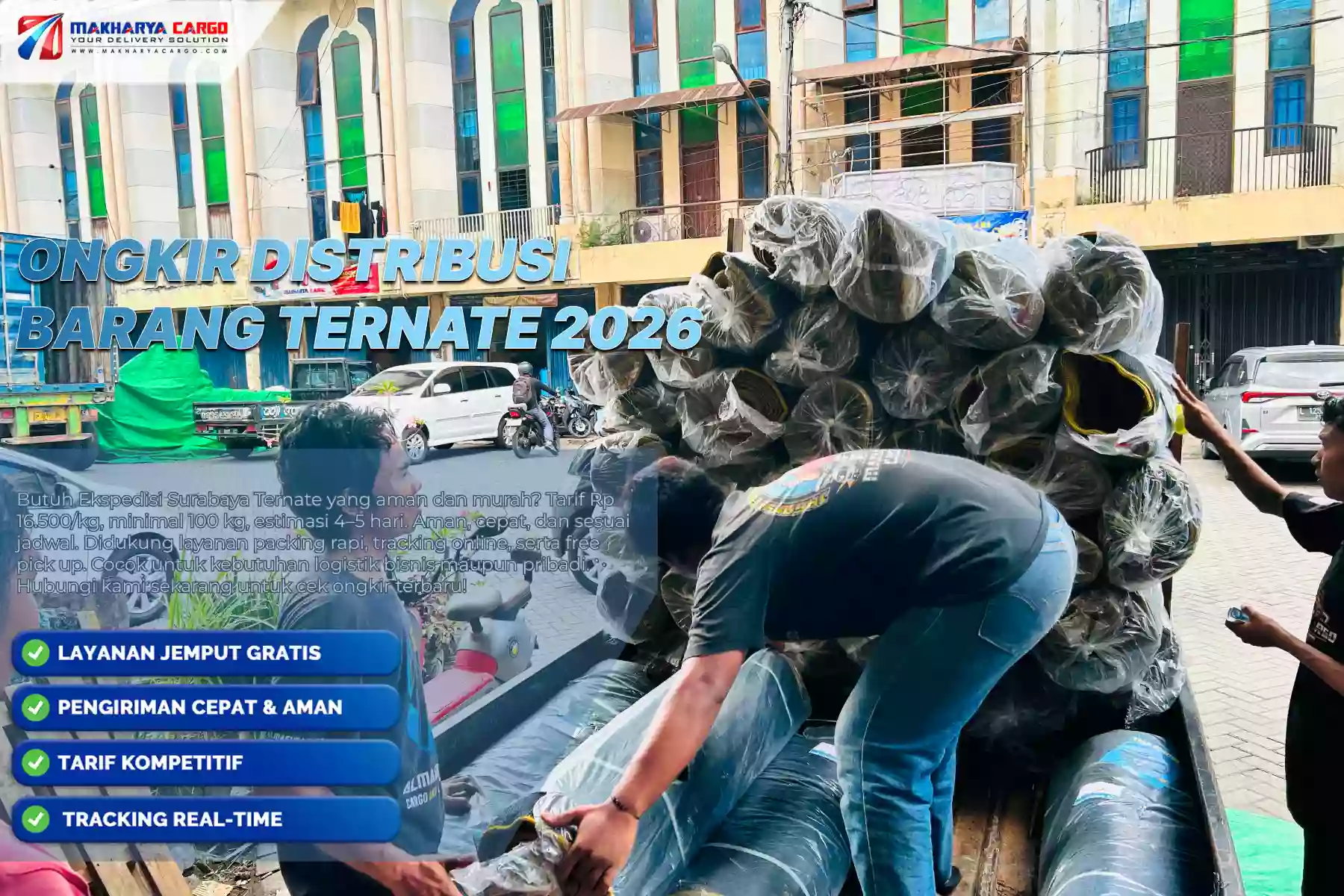 Ongkir Distribusi Barang Ternate