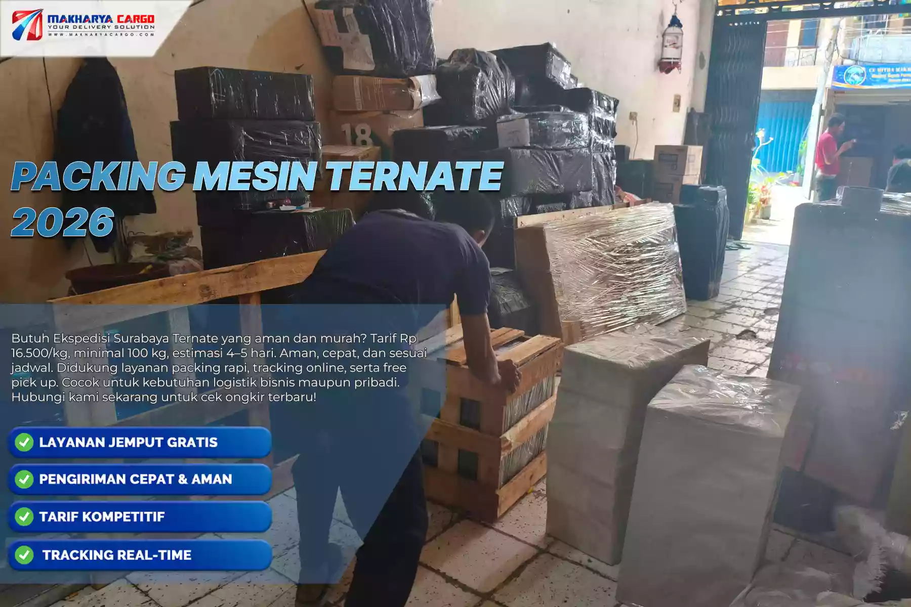 Packing Mesin Ternate