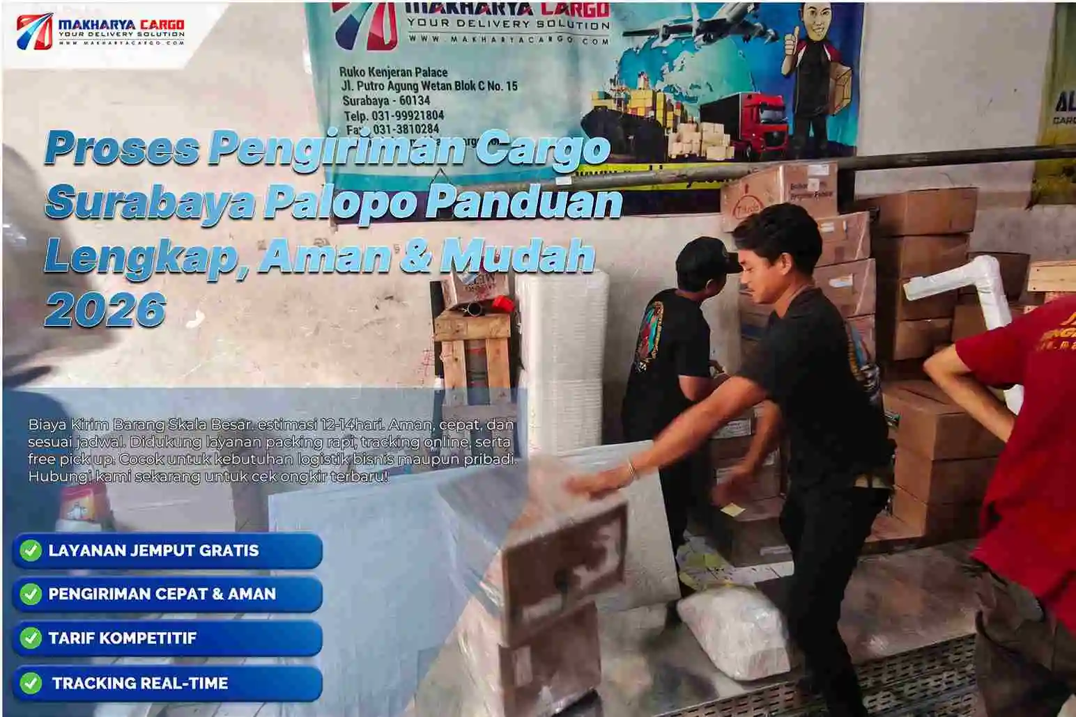 Proses Pengiriman Cargo Surabaya Palopo Panduan Lengkap, Aman & Mudah 2026 6 proses pengiriman cargo Surabaya Palopo via kapal laut