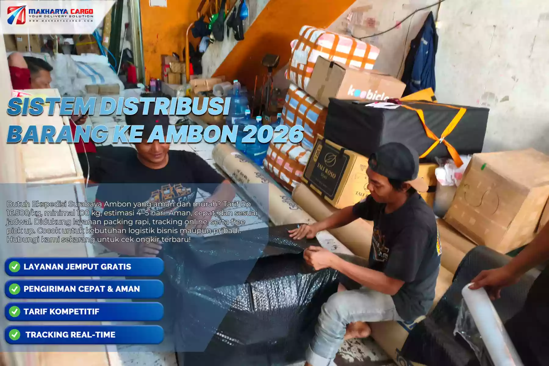 Sistem Distribusi Barang ke Ambon