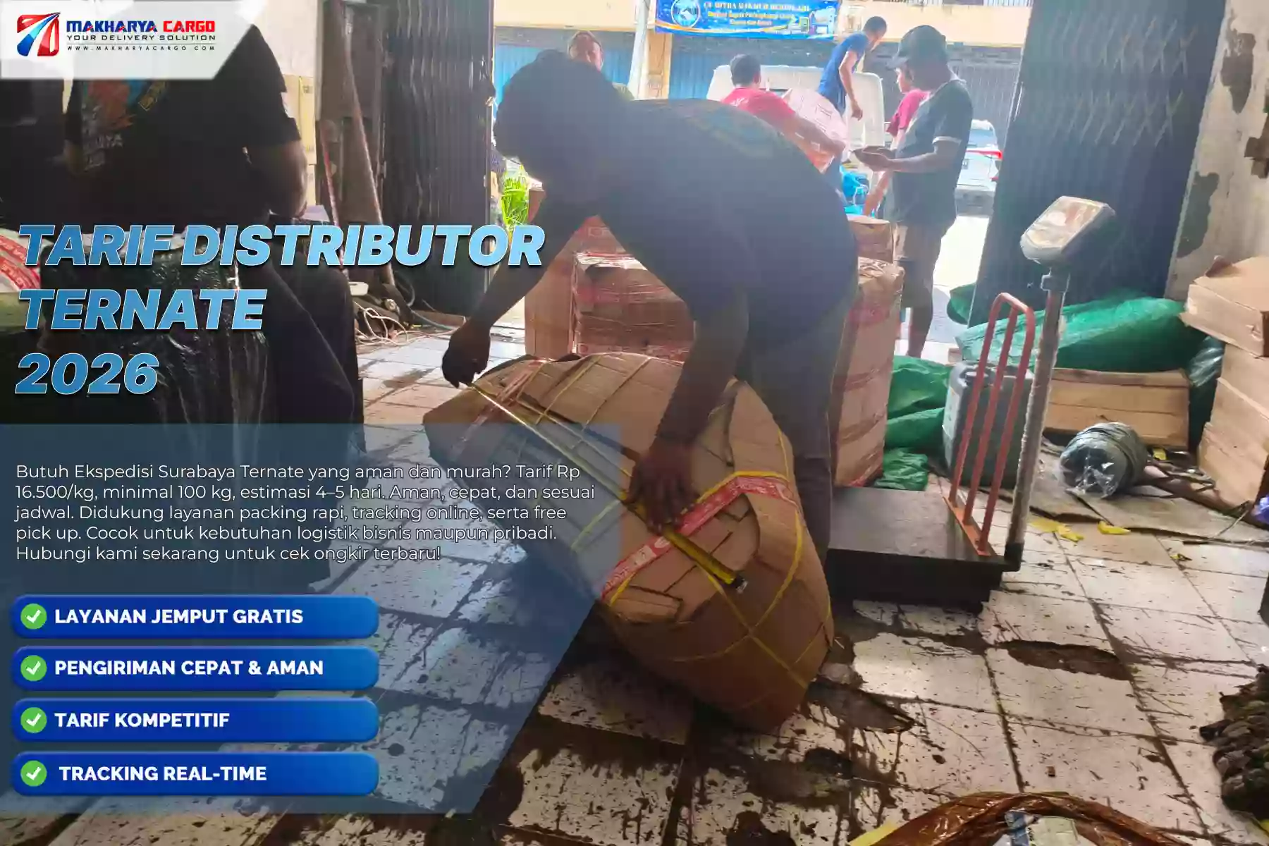 Tarif Distributor Ternate