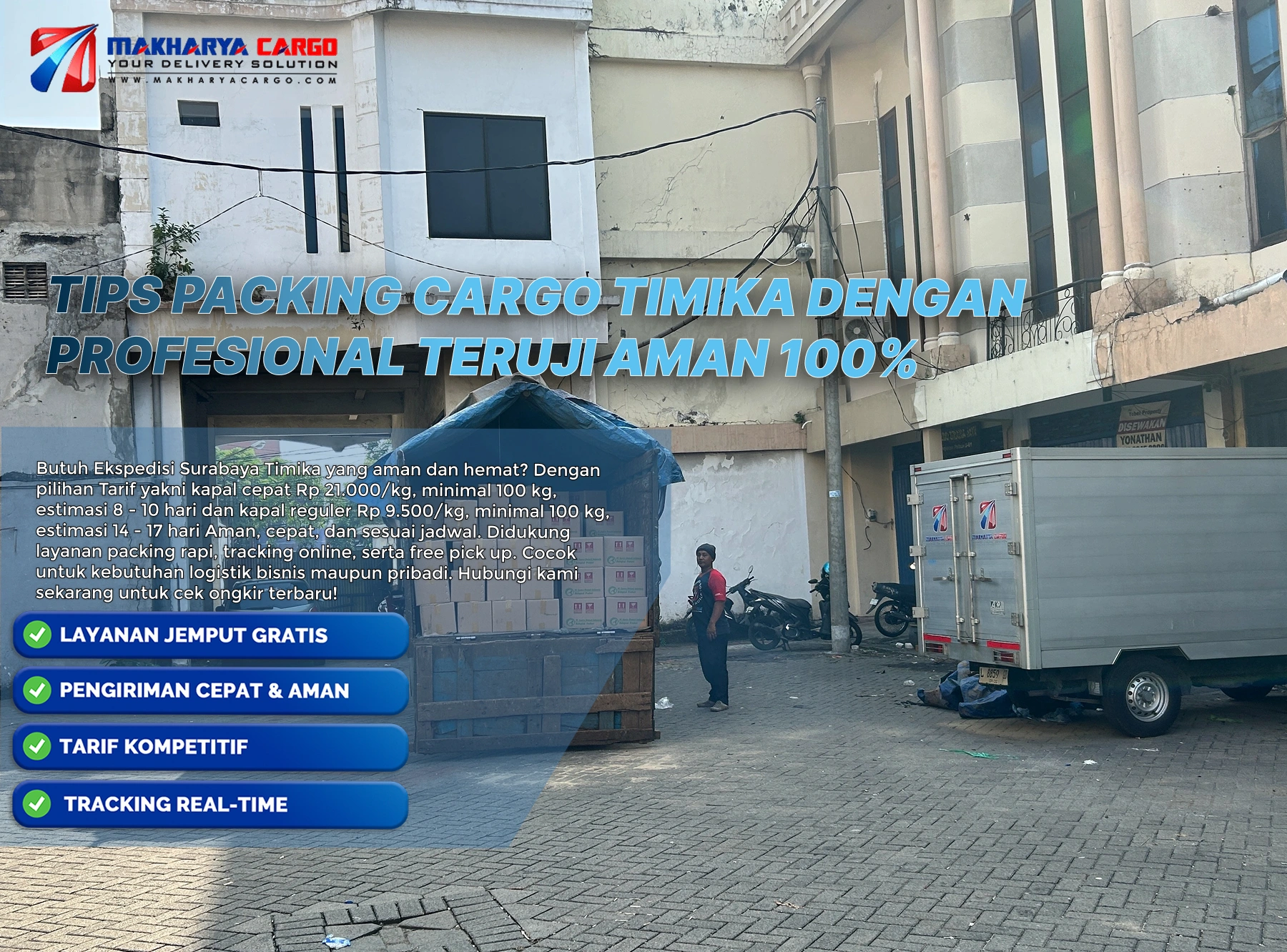 packing cargo timika untuk pengiriman barang aman dan minim risiko kerusakan