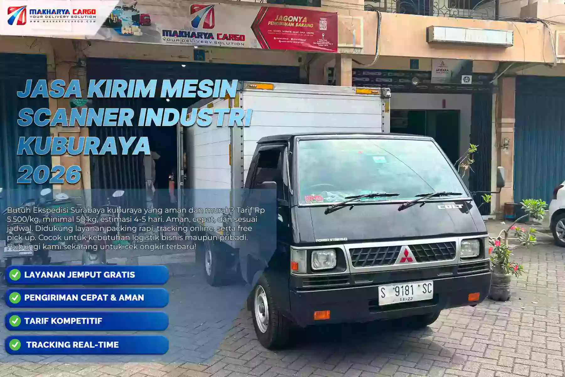 Jasa Kirim Mesin Scanner Industri Kuburaya