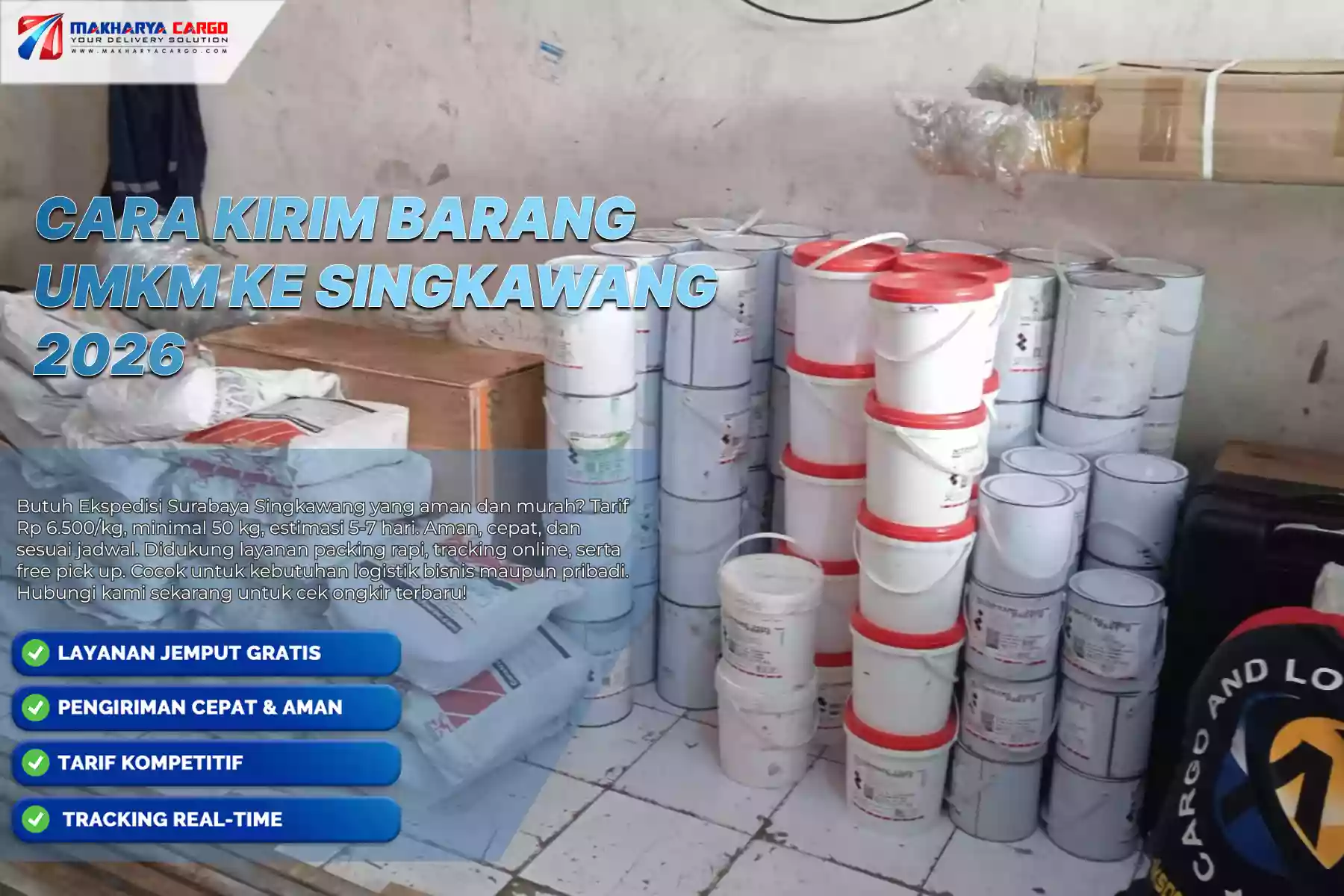 Cara Kirim Barang UMKM ke Singkawang