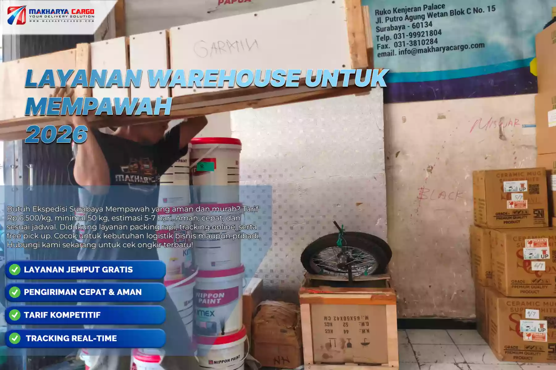 Layanan Warehouse untuk Mempawah