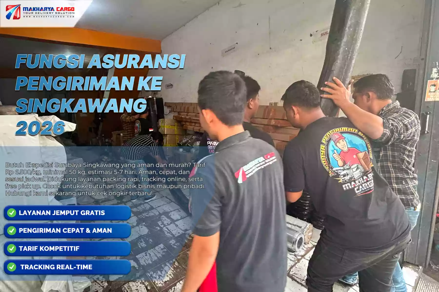 Fungsi Asuransi Pengiriman ke Singkawang