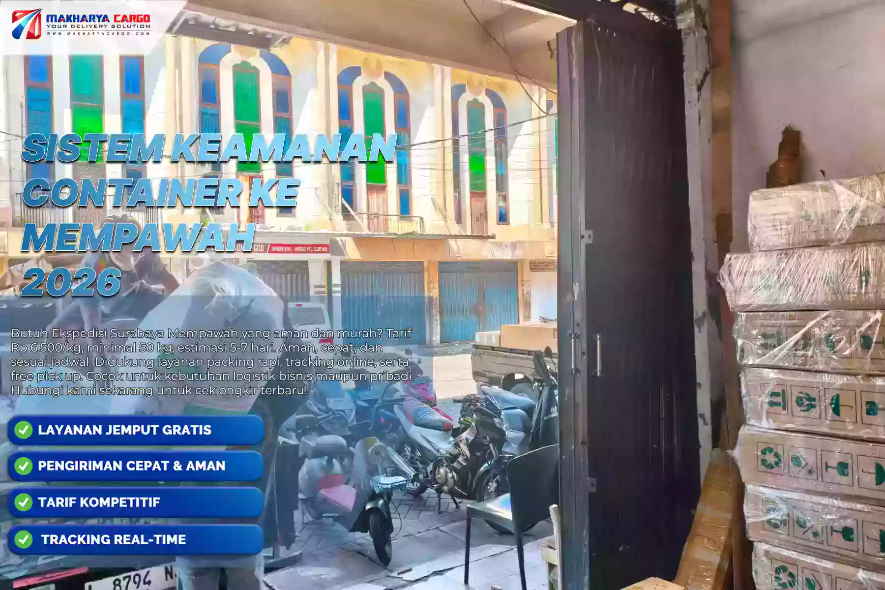 Sistem Keamanan Container ke Mempawah