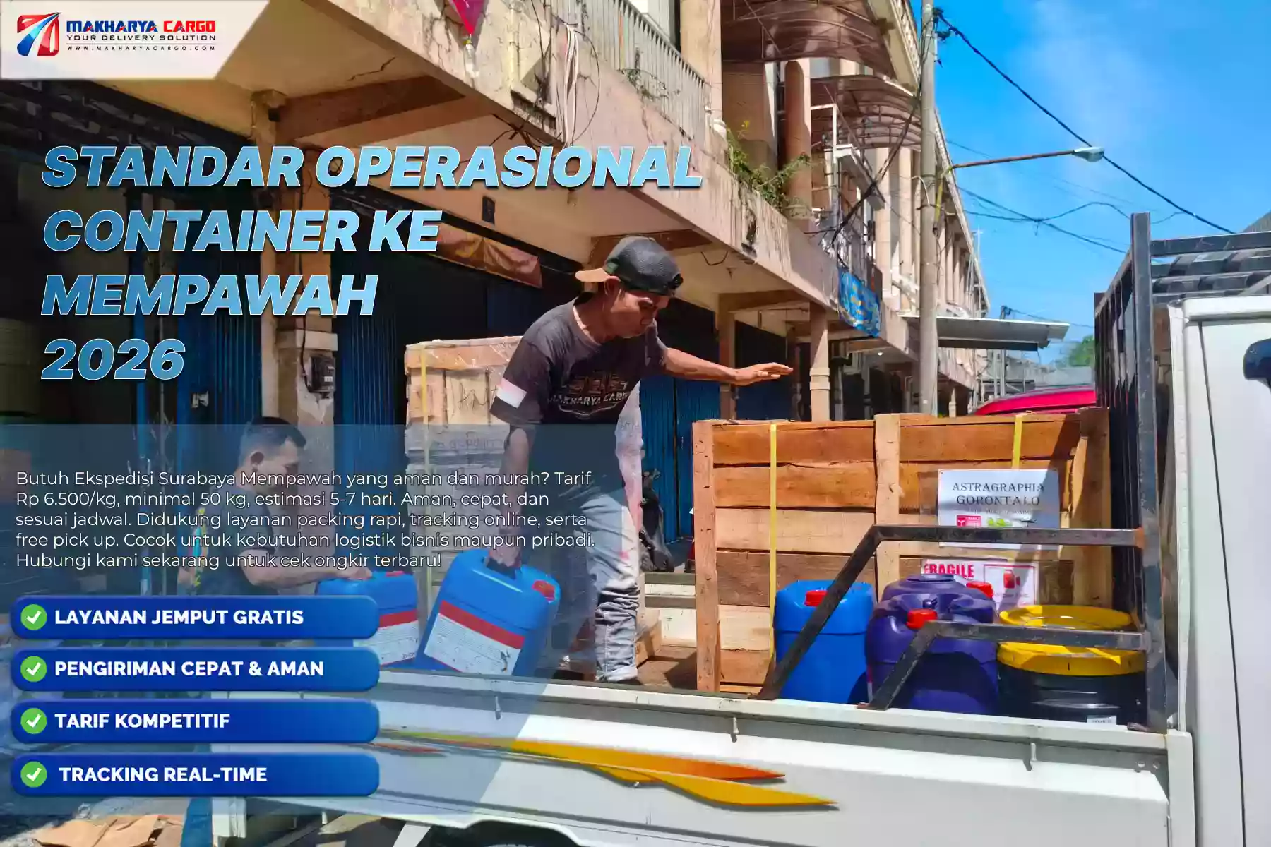 Standar Operasional Container ke Mempawah