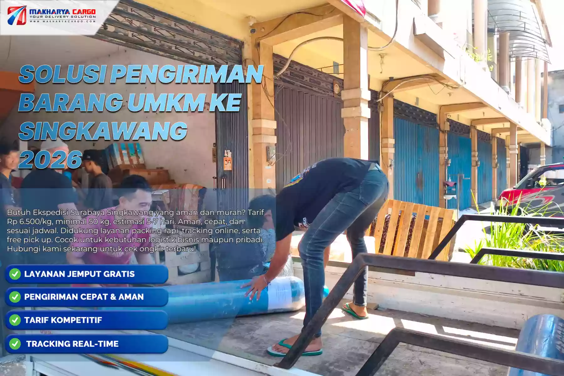 Solusi Pengiriman Barang UMKM ke Singkawang