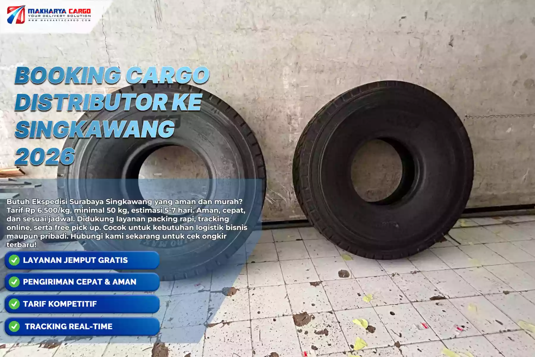 Booking Cargo Distributor ke Singkawang