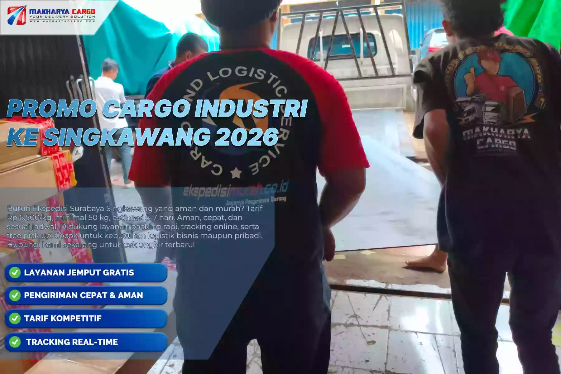 Promo Cargo Industri ke Singkawang
