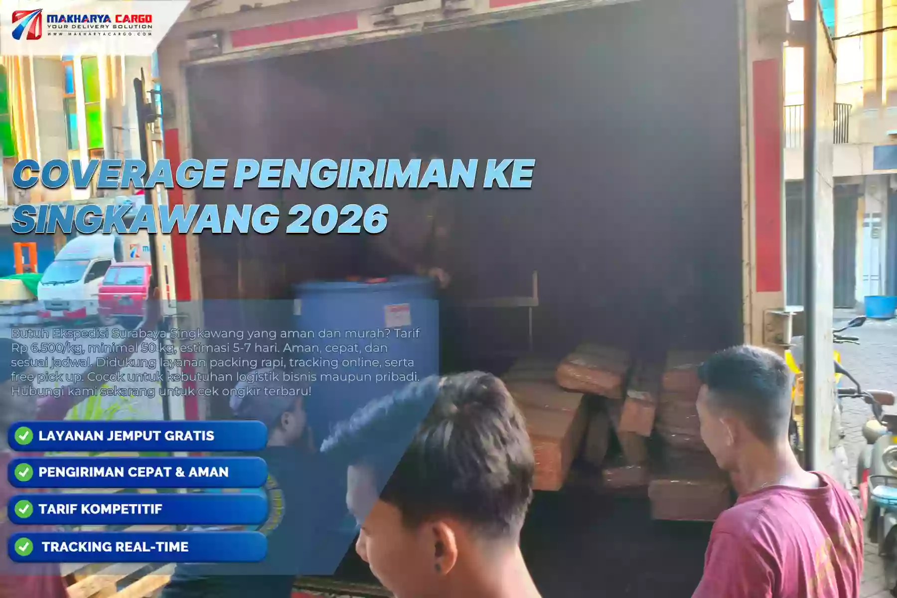 Coverage Pengiriman ke Singkawang