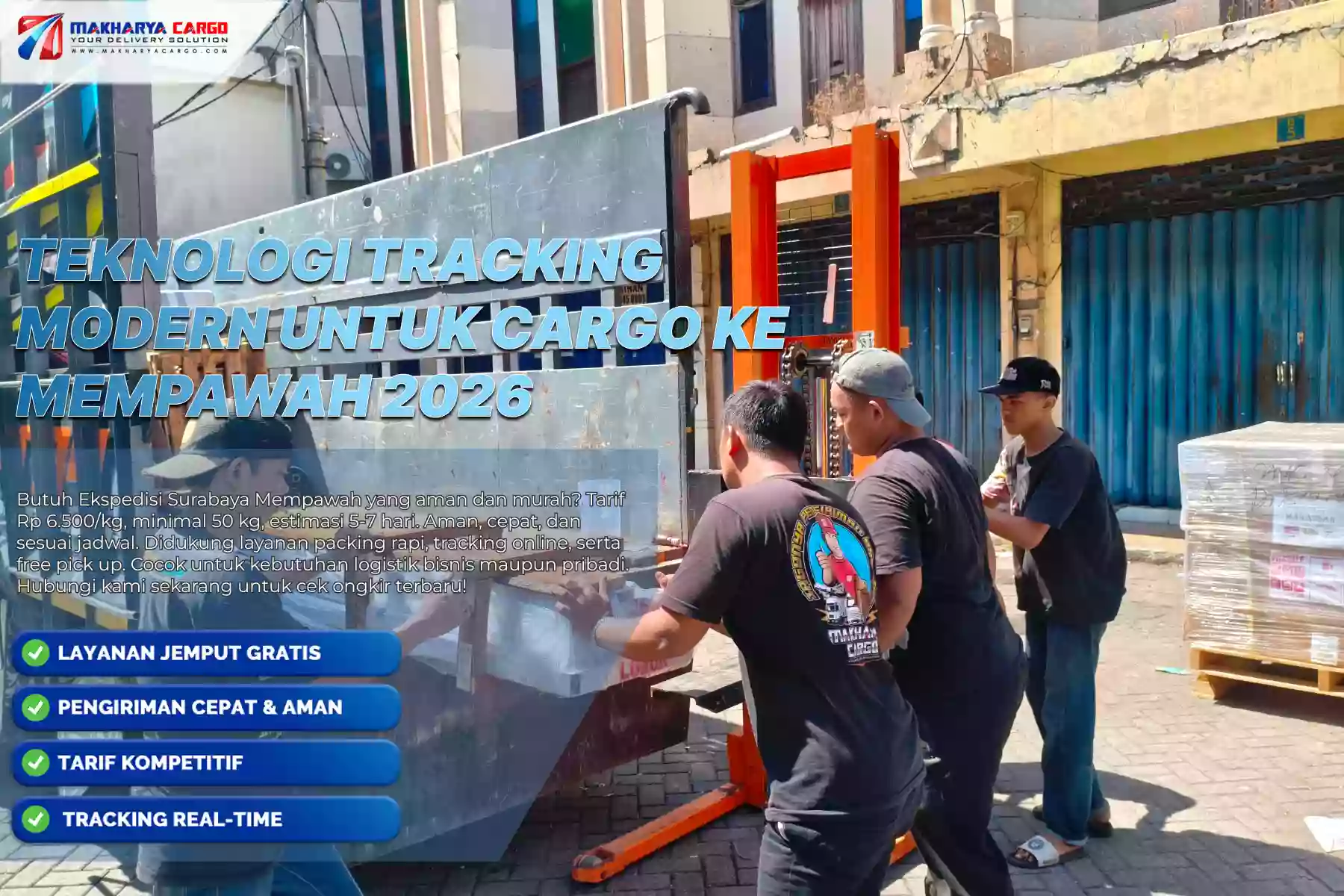Teknologi Tracking Modern untuk Cargo ke Mempawah