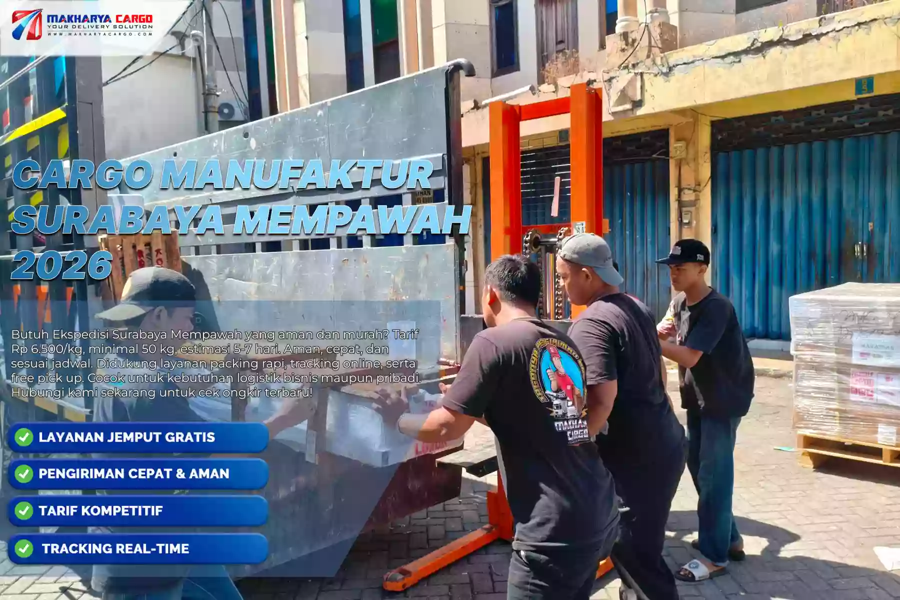 Cargo Manufaktur Surabaya Mempawah