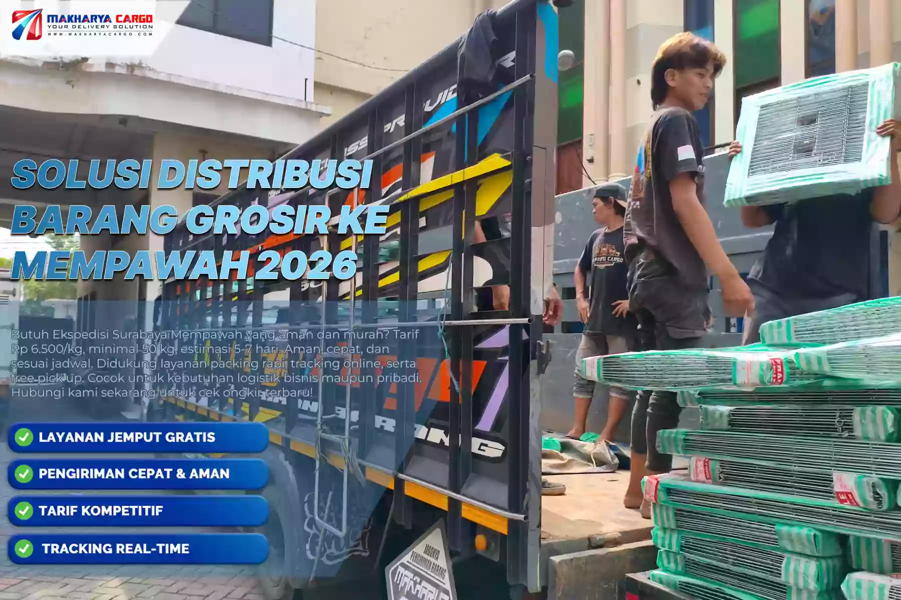Solusi Distribusi Barang Grosir ke Mempawah