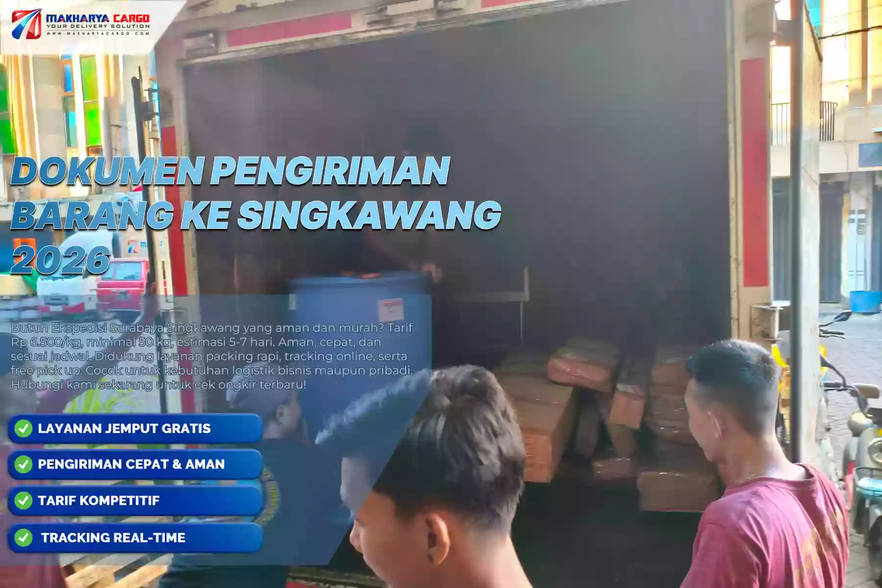 Dokumen Pengiriman Barang ke Singkawang