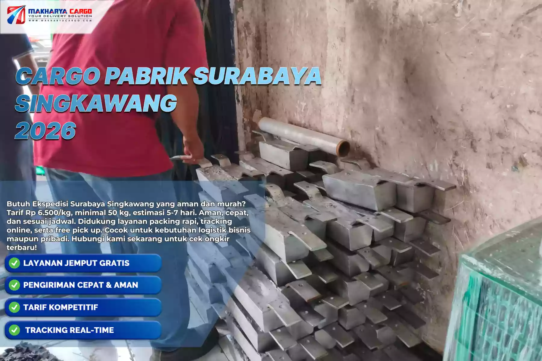Cargo Pabrik Surabaya Singkawang