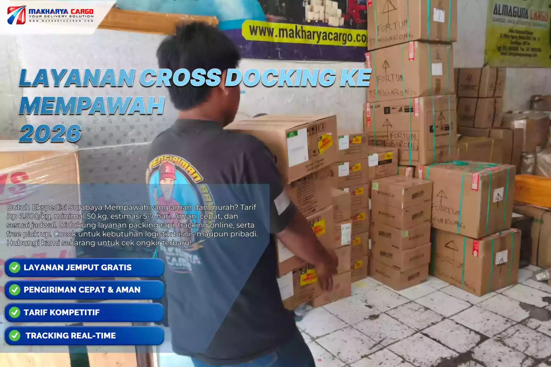 Layanan Cross Docking ke Mempawah