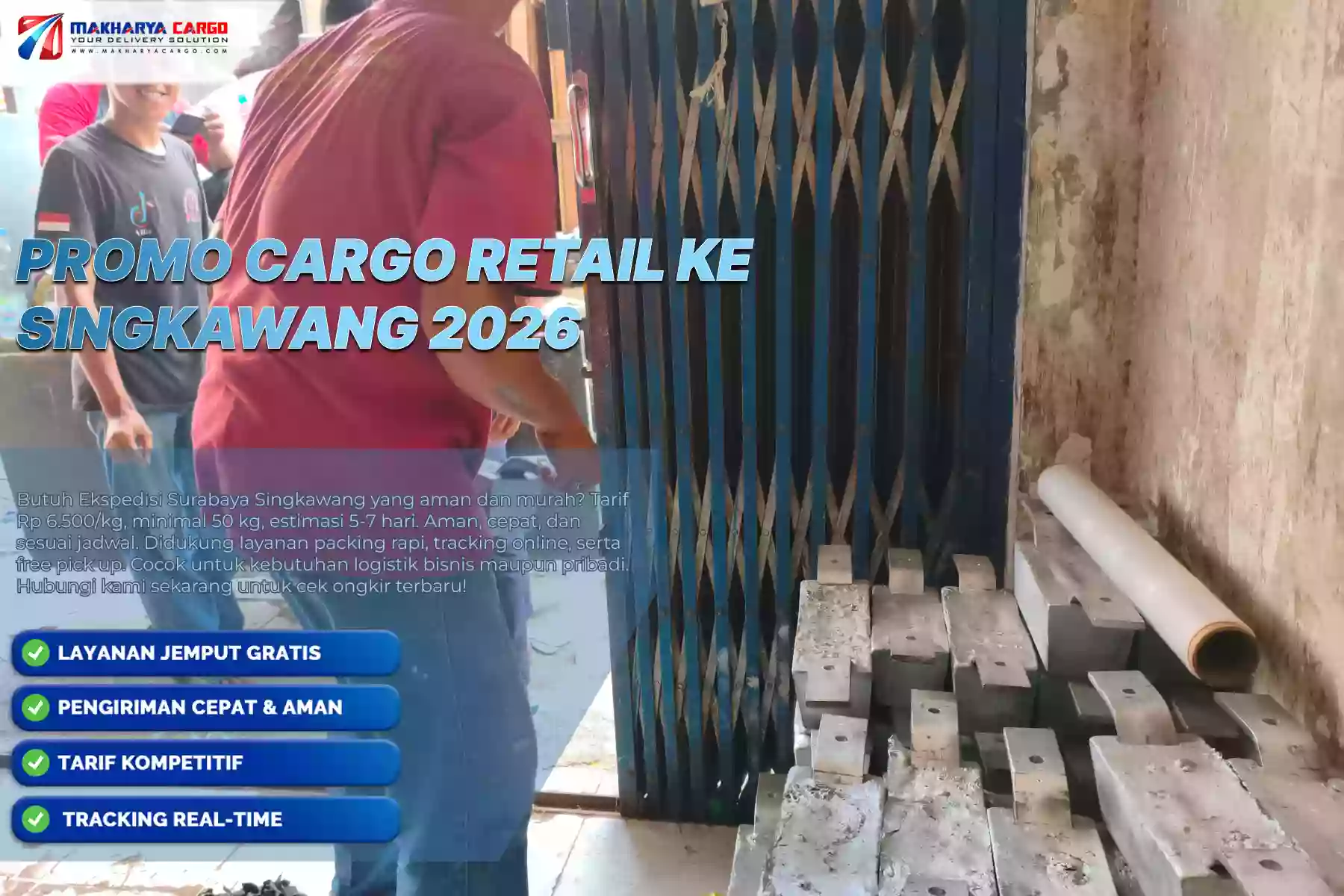 Promo Cargo Retail ke Singkawang