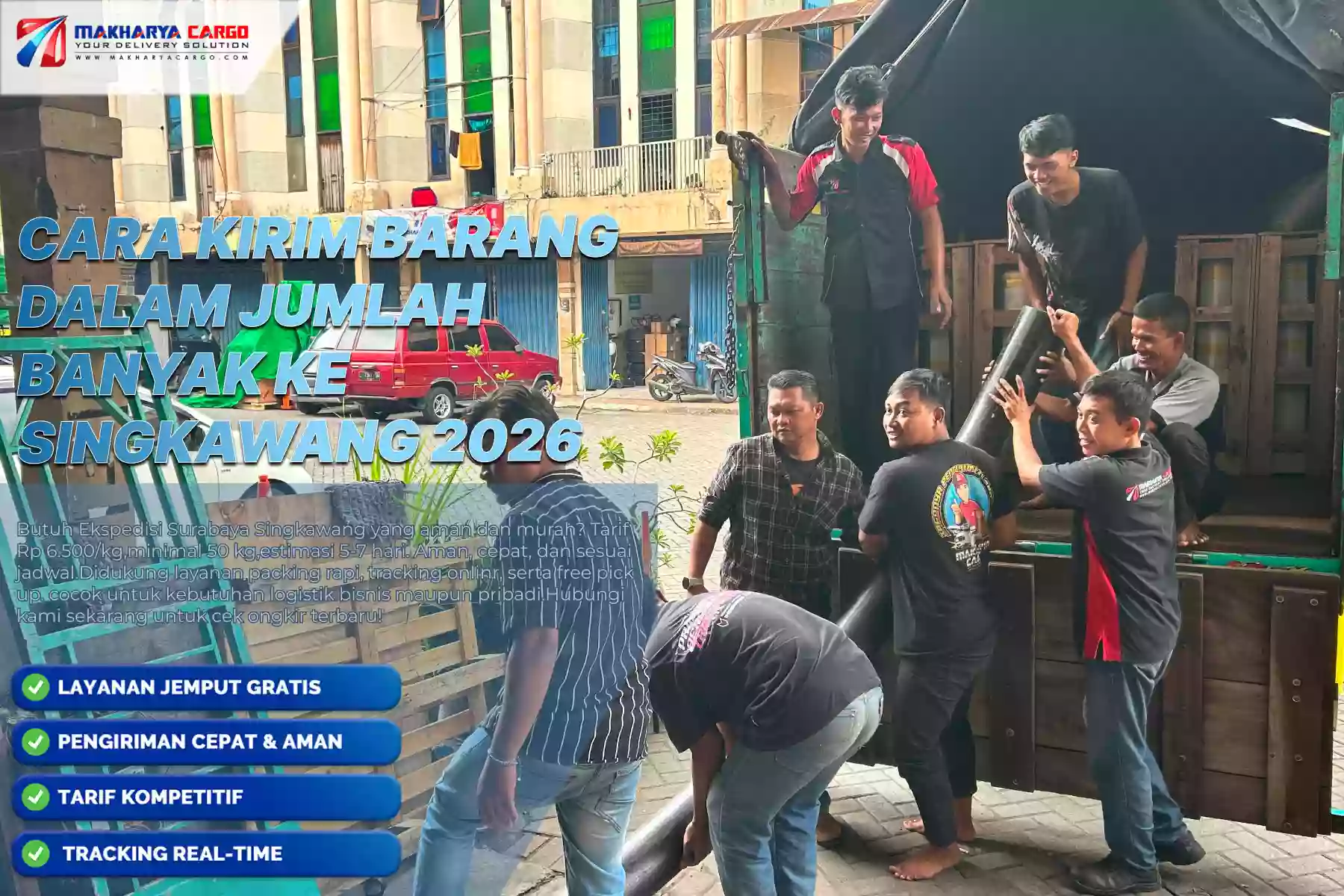 Cara Kirim Barang Dalam Jumlah Banyak ke Singkawang