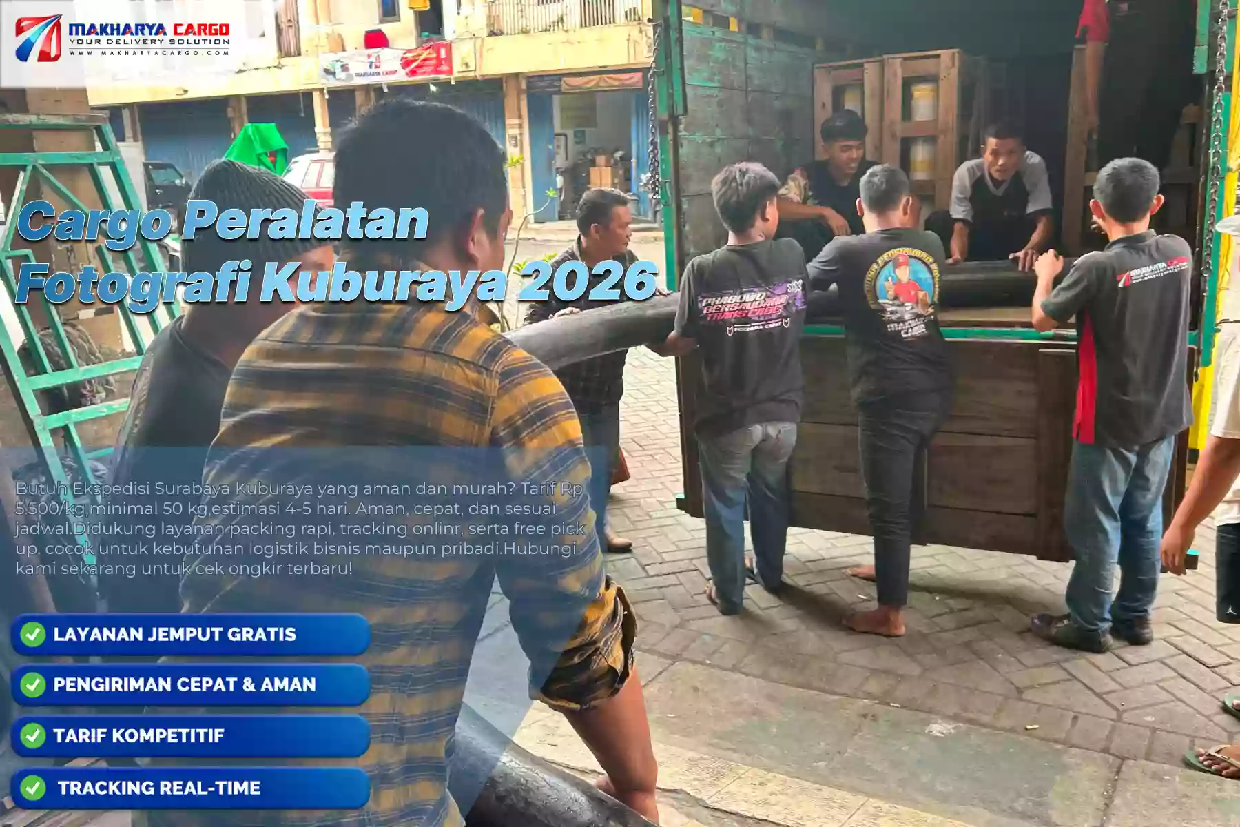 Cargo Peralatan Fotografi Kuburaya
