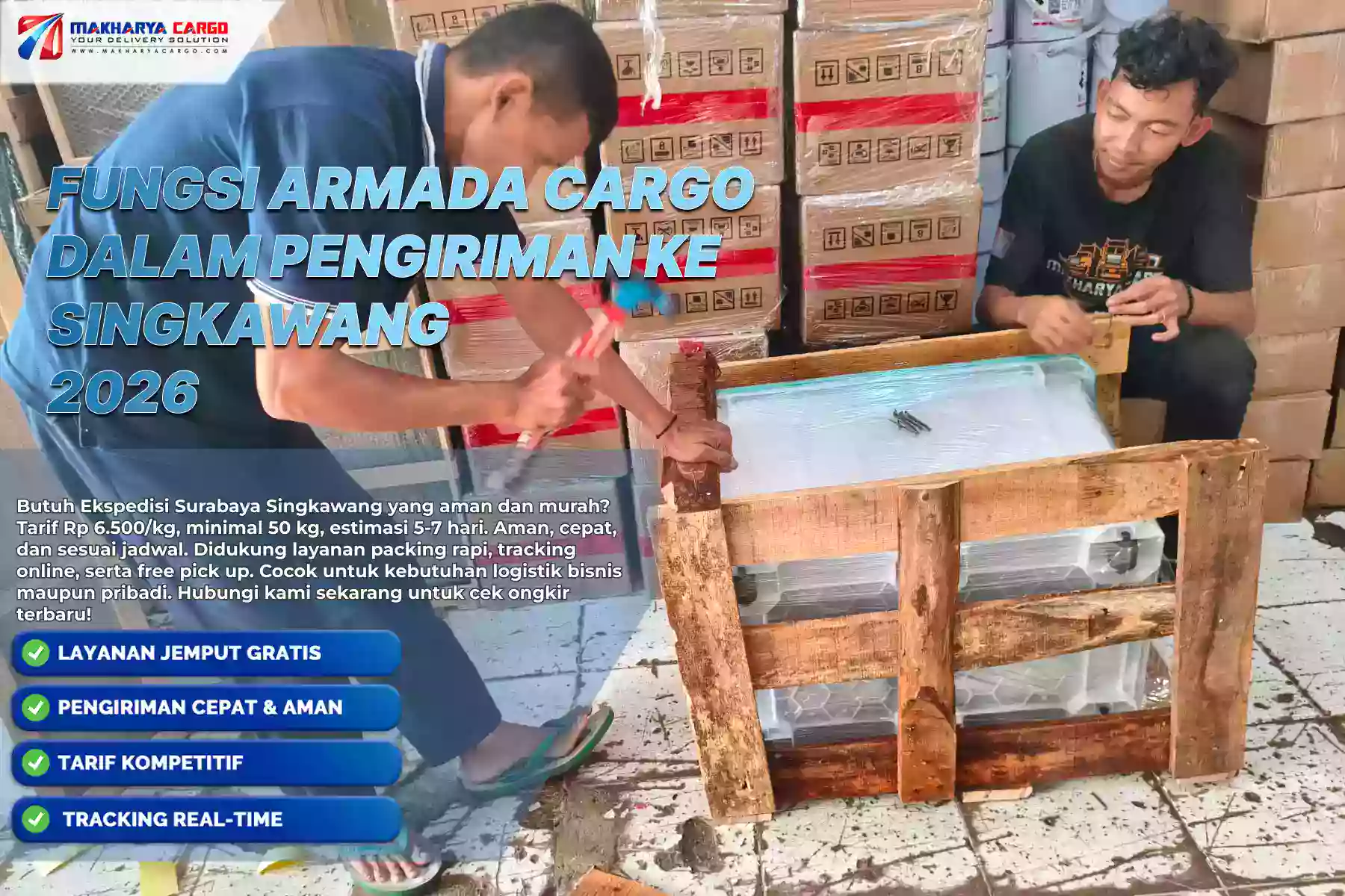 Fungsi Armada Cargo dalam Pengiriman ke Singkawang