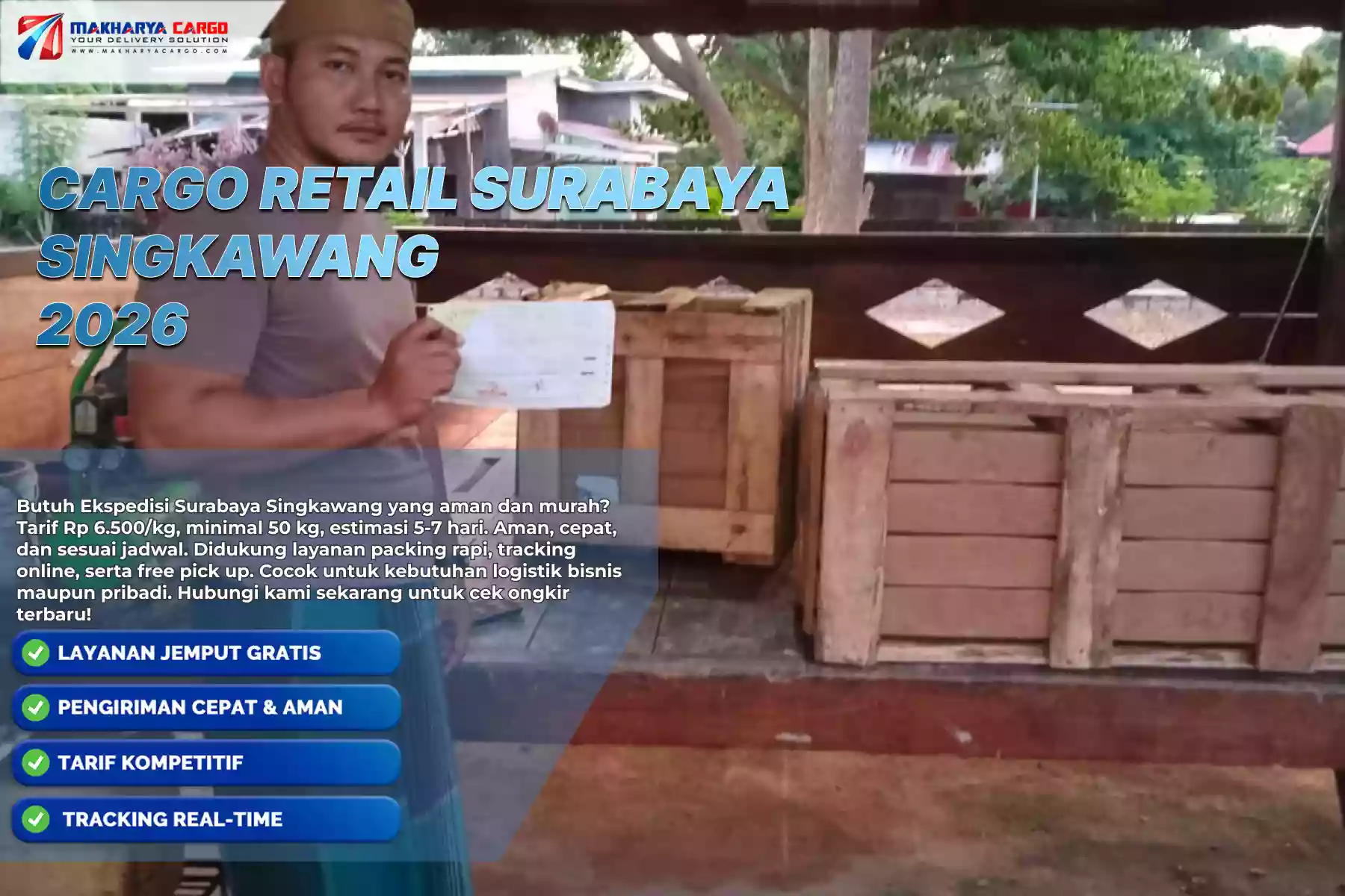 Cargo Retail Surabaya Singkawang