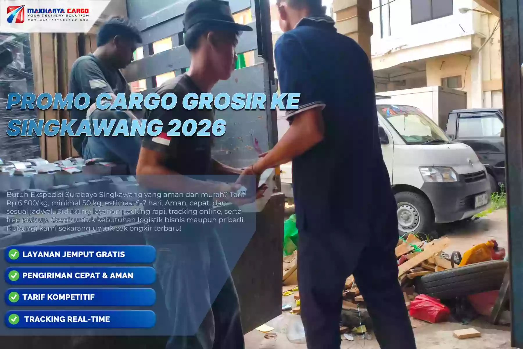 Promo Cargo Grosir ke Singkawang