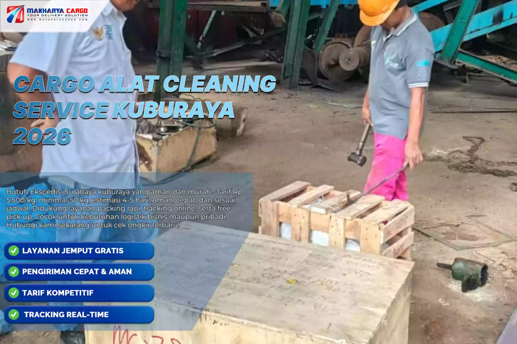 Cargo Alat Cleaning Service Kuburaya