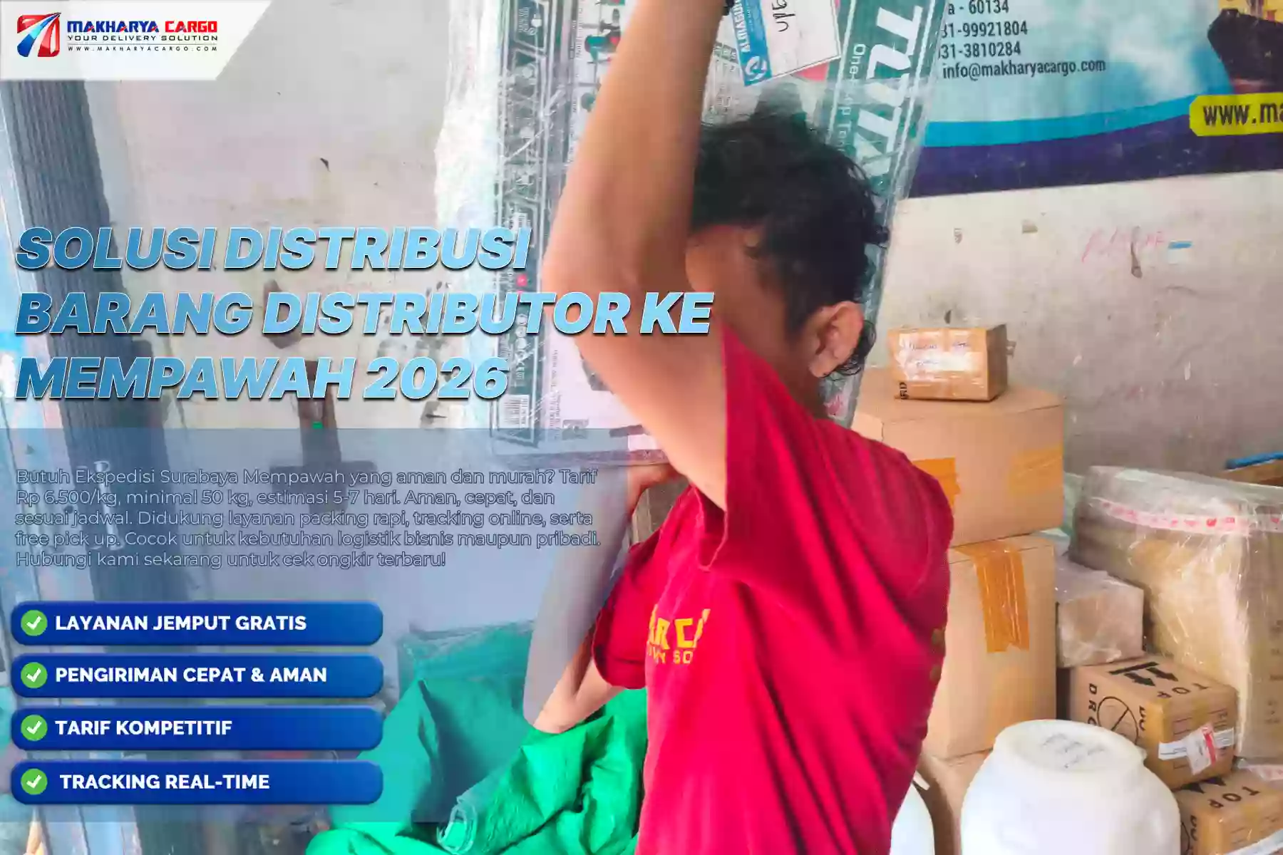 Solusi Distribusi Barang Distributor ke Mempawah