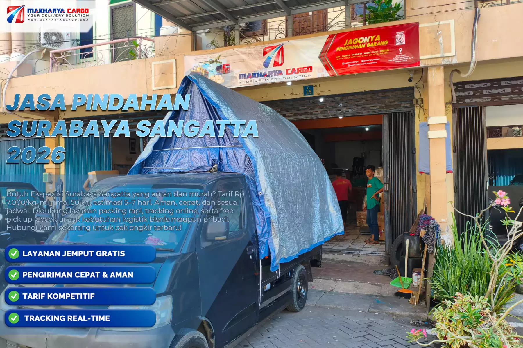 Jasa Pindahan Surabaya Sangatta