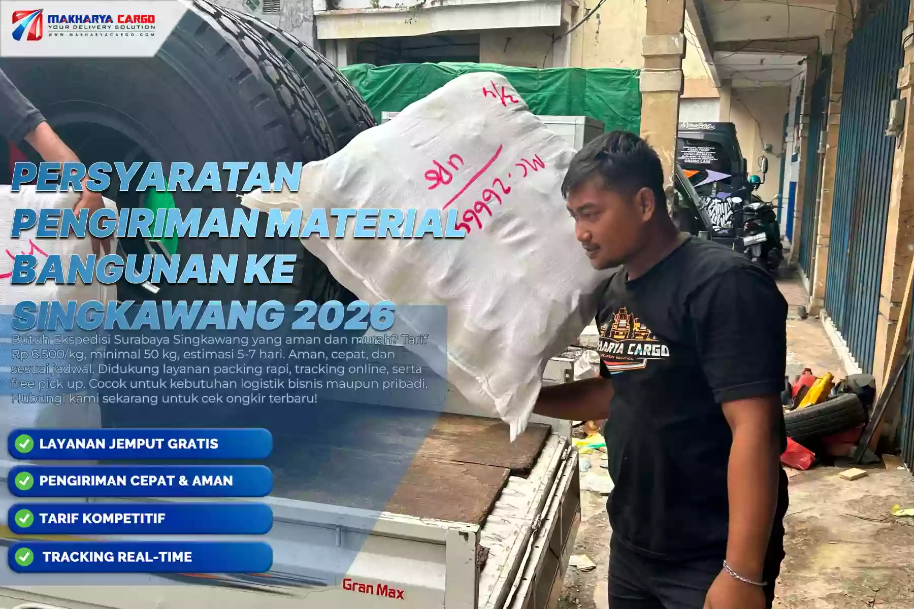Persyaratan Pengiriman Material Bangunan ke Singkawang