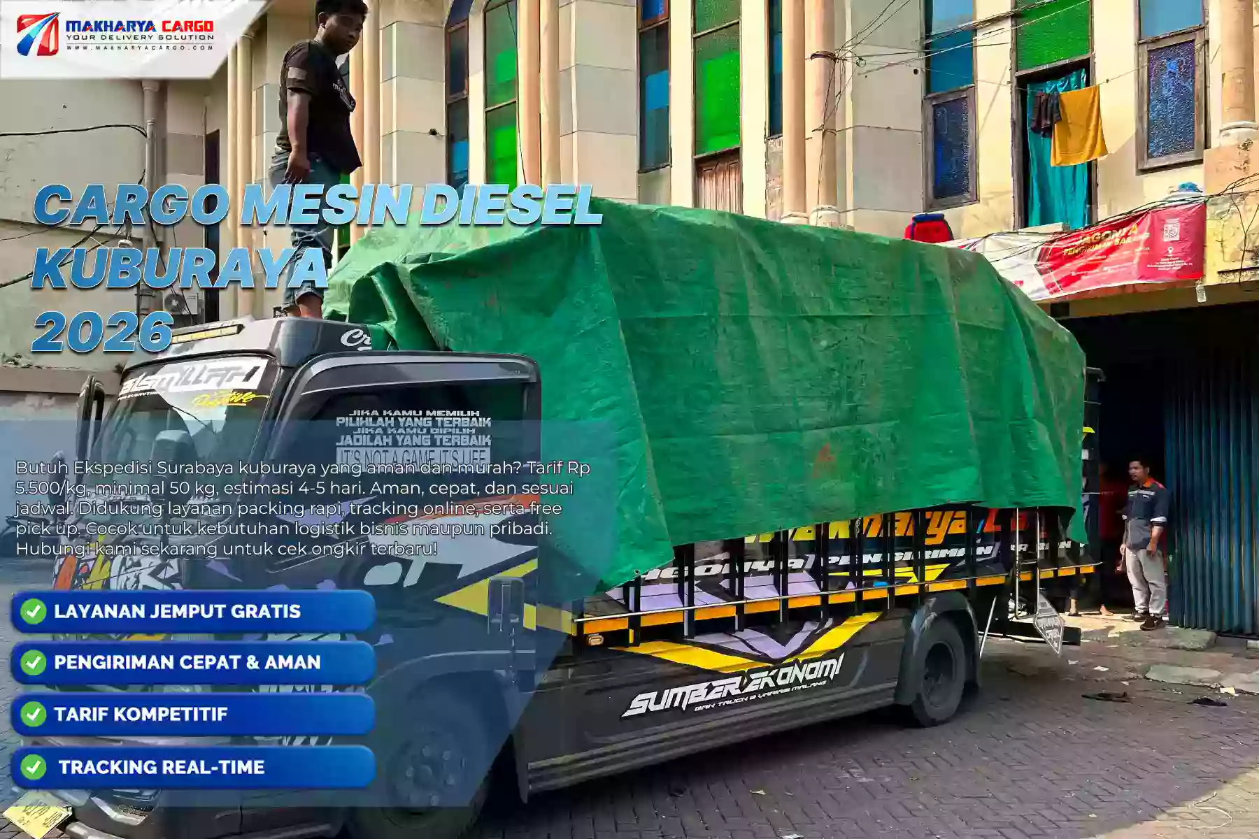 Cargo Mesin Diesel Kuburaya