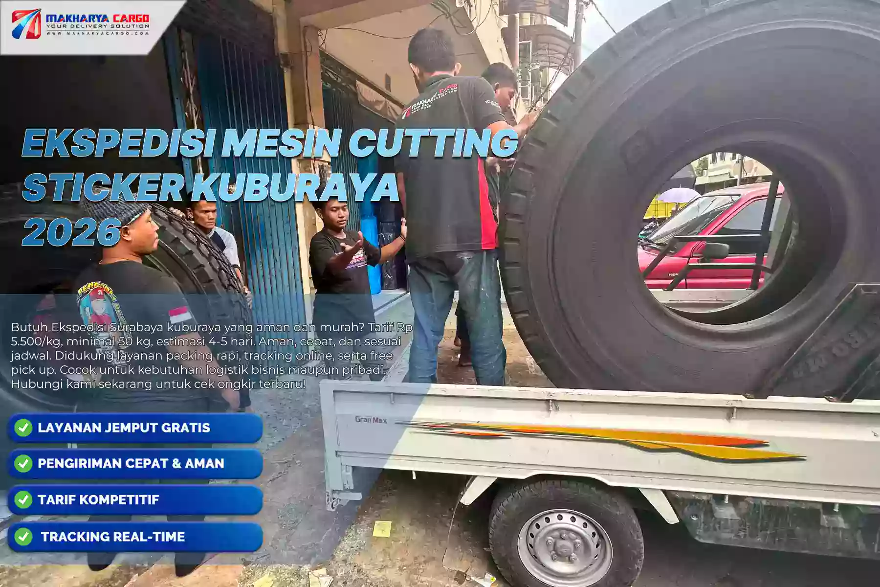 Ekspedisi Mesin Cutting Sticker Kuburaya