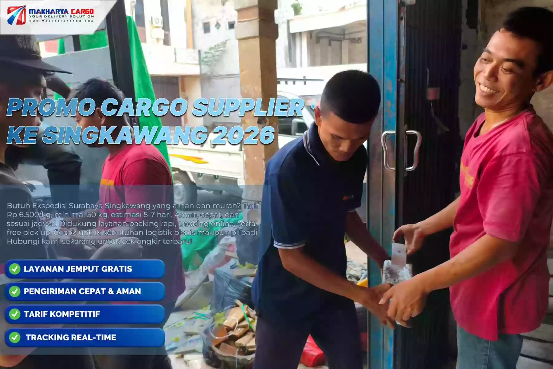 Promo Cargo Supplier ke Singkawang
